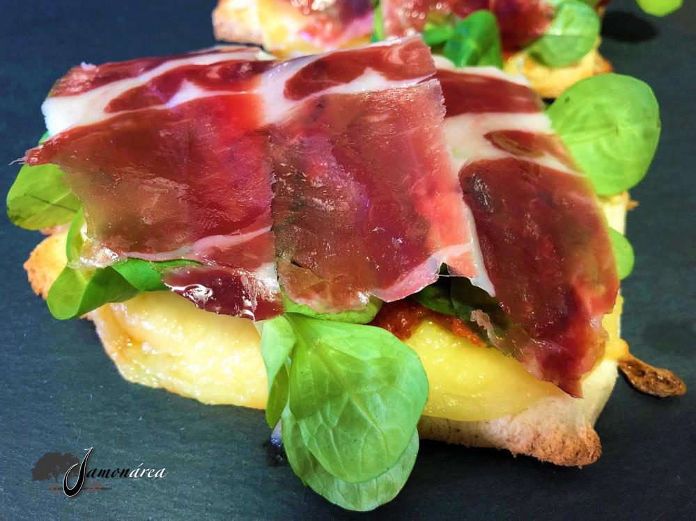 Receta para Navidad con jamón ibérico de Guijuelo