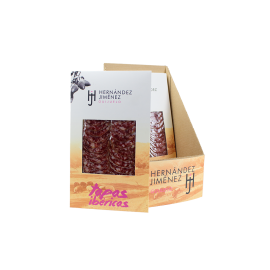 Salchichon ibérico de bellota loncheado a maquina 100 grs