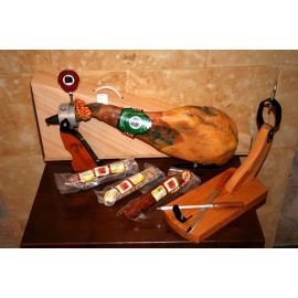 Lote Paleta Ibérica y embutidos ibéricos