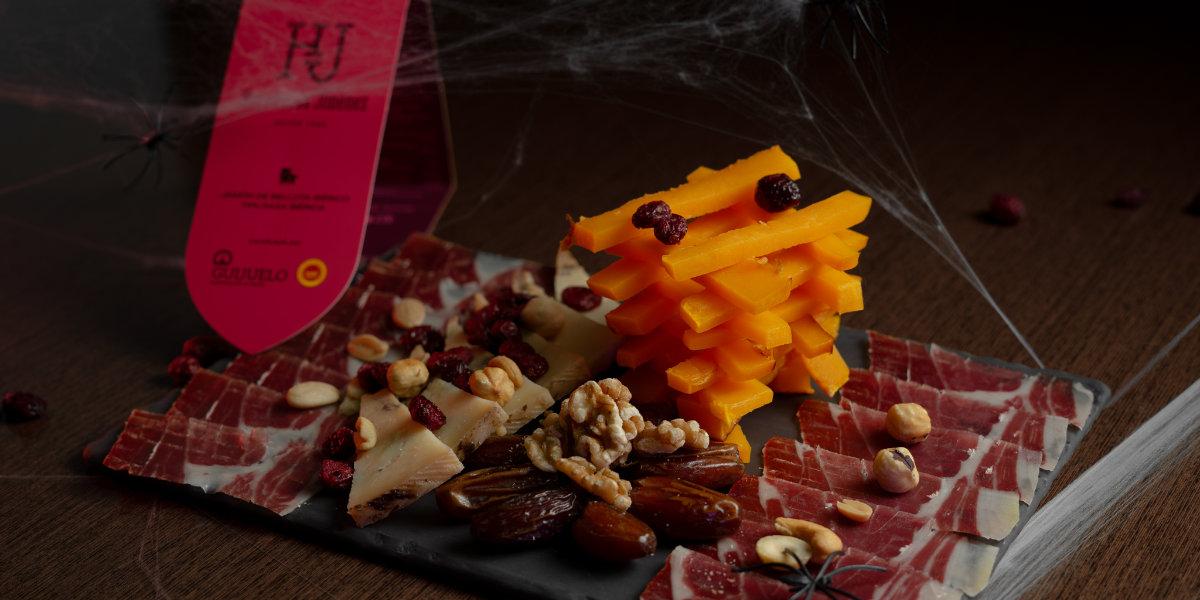 Receta con jamón ibérico para Halloween