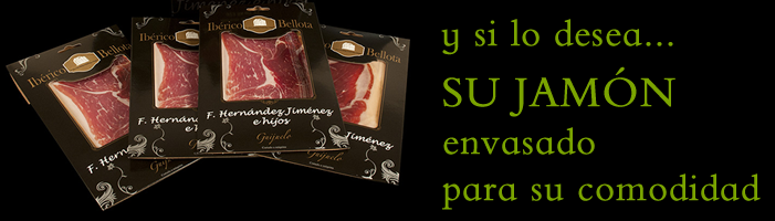 Jam&oacute;n ib&eacute;rico envasado