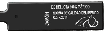 precinto jamón bellota ibérico 100