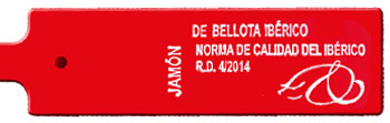 Precinto Asici jamón de bellota