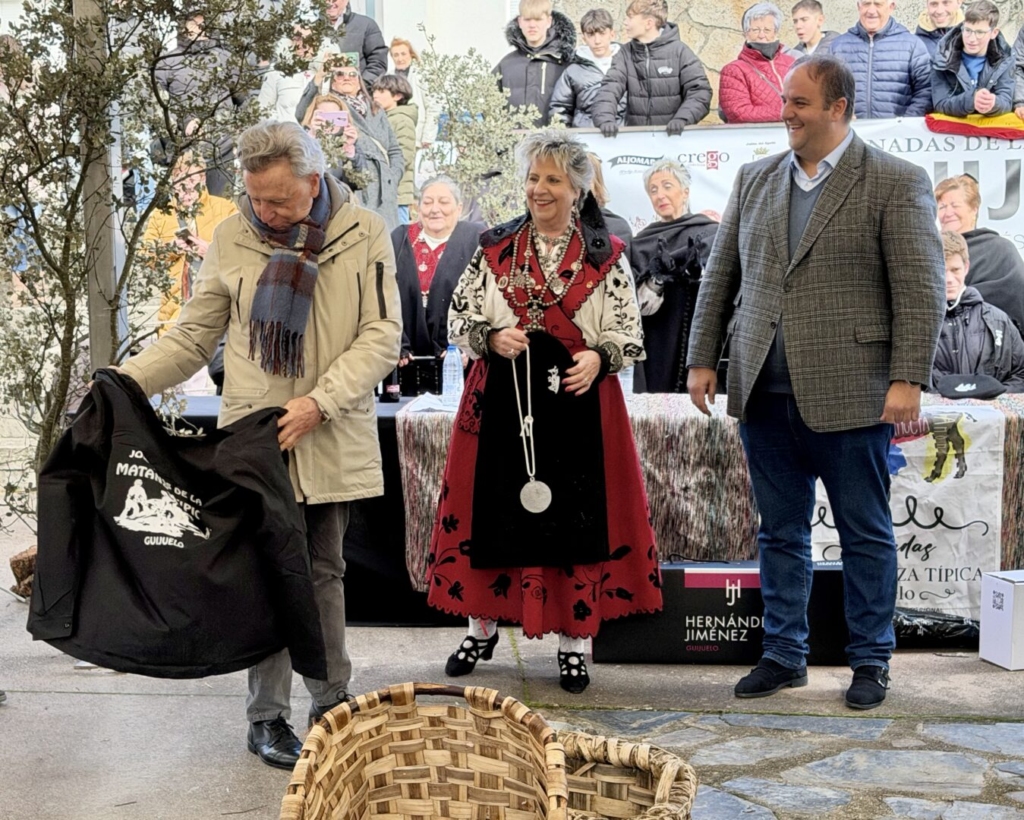 Ortega Cano en la matanza de Guijuelo